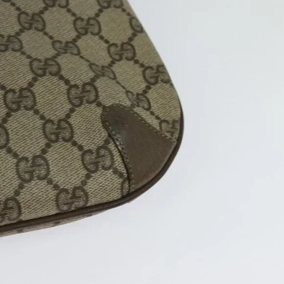 Authentic GUCCI GG Supreme Web Sherry Line Shoulder Bag PVC Beige 904 02 026 - Picture 16 of 16